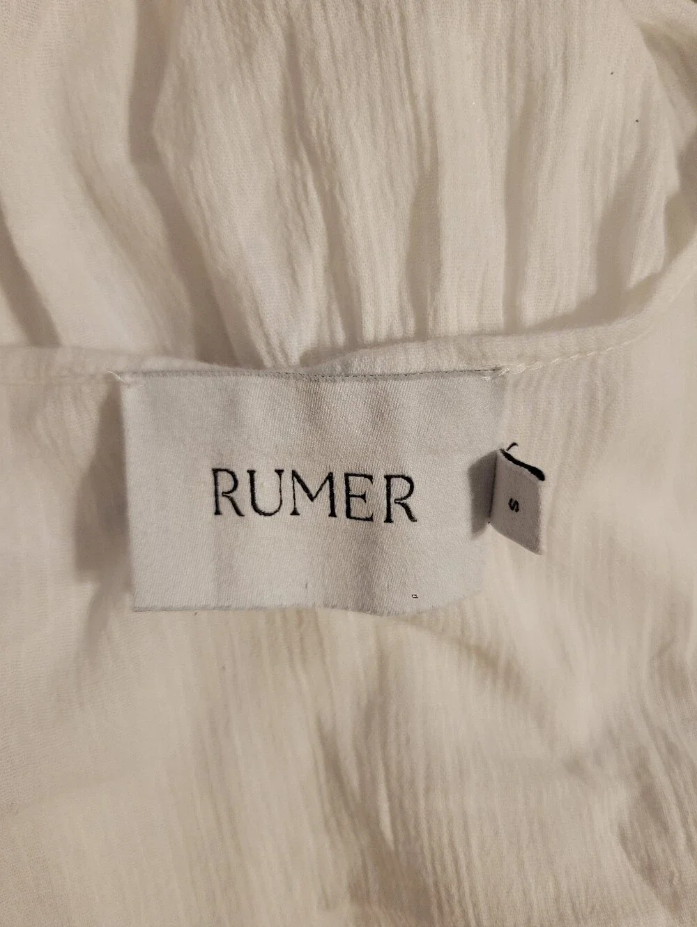 Rumer The Label White Swim Cover